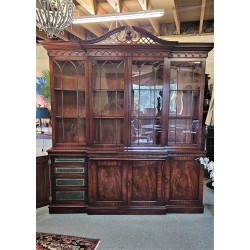 Bookcase Breakfront George III Style NOW SOLD